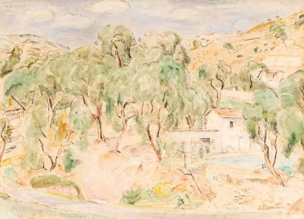 Landschaft (Ospedaletti). 1950