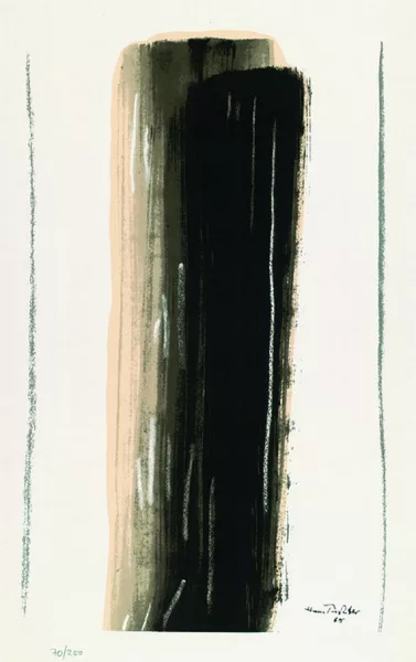 Hans Richter — 9 Bll.: Komposition 1965 (2 Doubletten), Komposition 1968 (5 Doubletten)