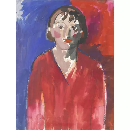 Hans Rohner — Frau in Rot.