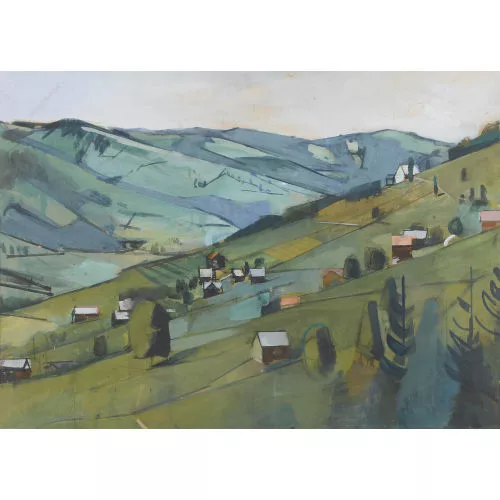 Hans Rohner — "Toggenburger Landschaft".