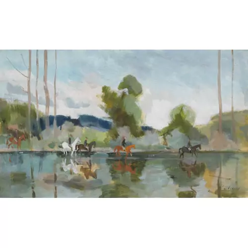 Die Flussüberquerung