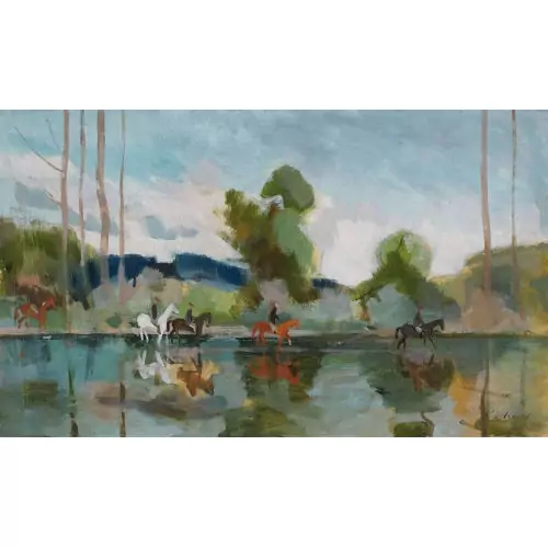 Die Flussüberquerung