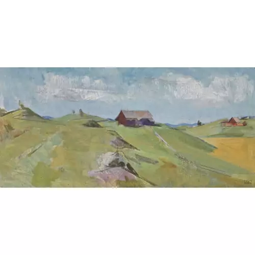 Hügelige Landschaft