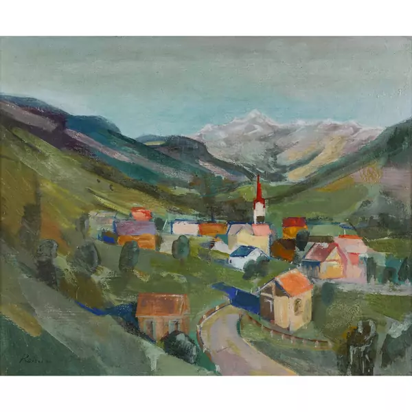 Blick auf Ennetbühl SG