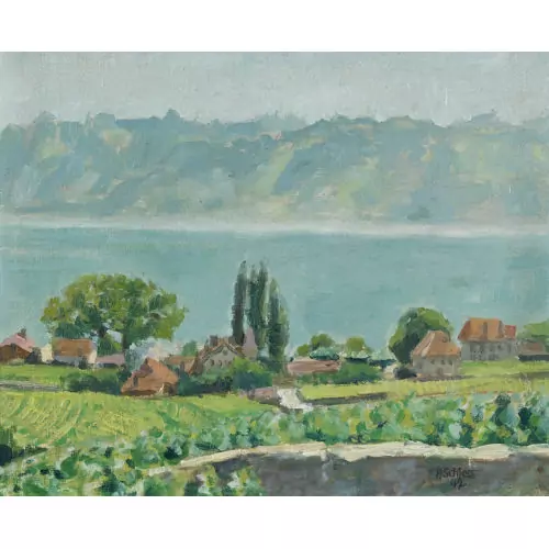 "Près de Cully (Léman)"