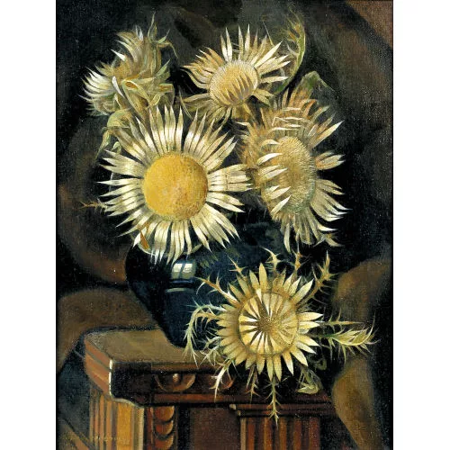 Hans Rudolf Schwarzenbach — "Silberdisteln".