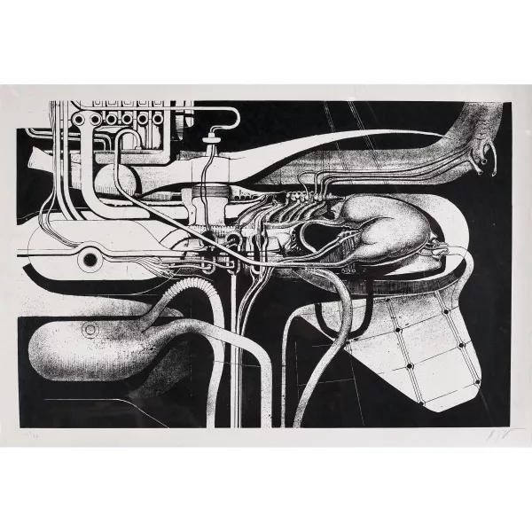 Hans Ruedi Giger — Biomechanoid Serie.