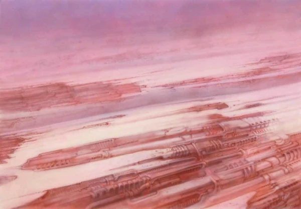 HR Giger — Landschaft IV, 1972
