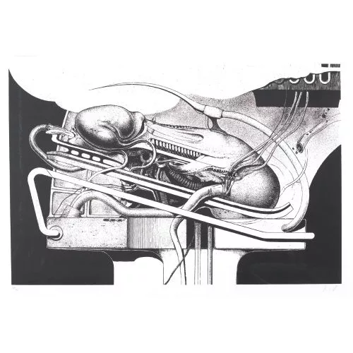 Hans Ruedi Giger — "Organmaschine".