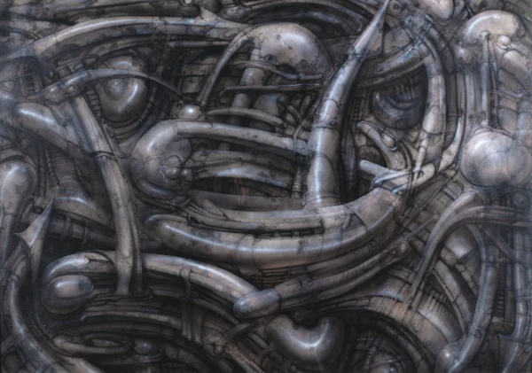 HR Giger — Landschaft XXX, 1975