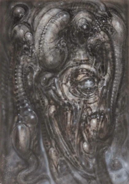 HR Giger — Lovecrafts Haustiere, 1978
