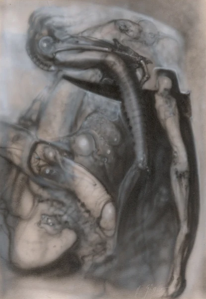 HR Giger — Mordor I, 1975