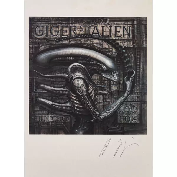"Giger Alien Filmdesign Fox"