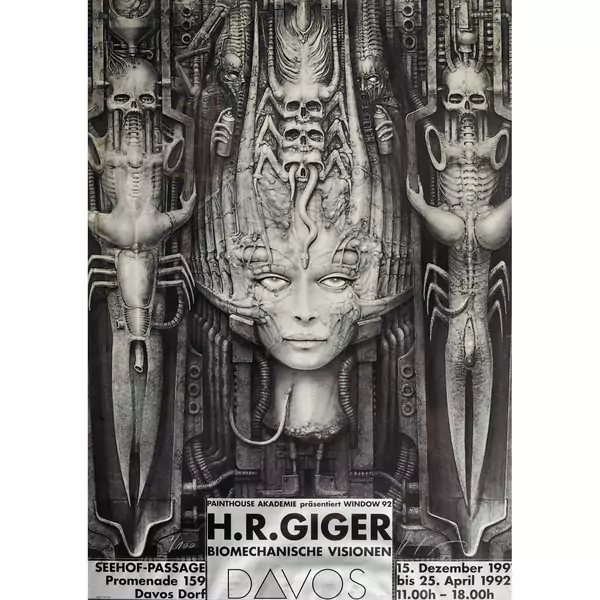 "H.R. Giger Biomechanische Visionen Davos 1992"