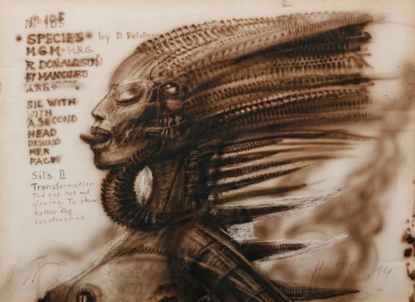 Hans Ruedi Giger — Sil, Stadium II, Die Verwandlung, 1994