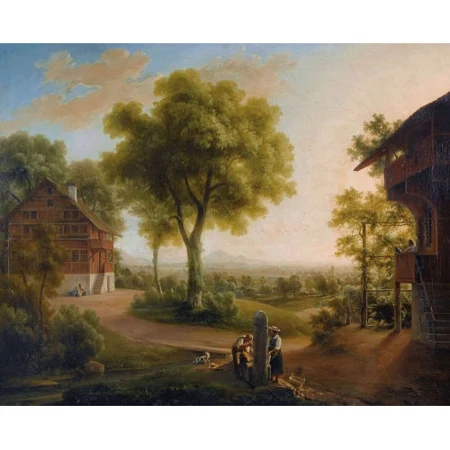 Landschaft bei Zug