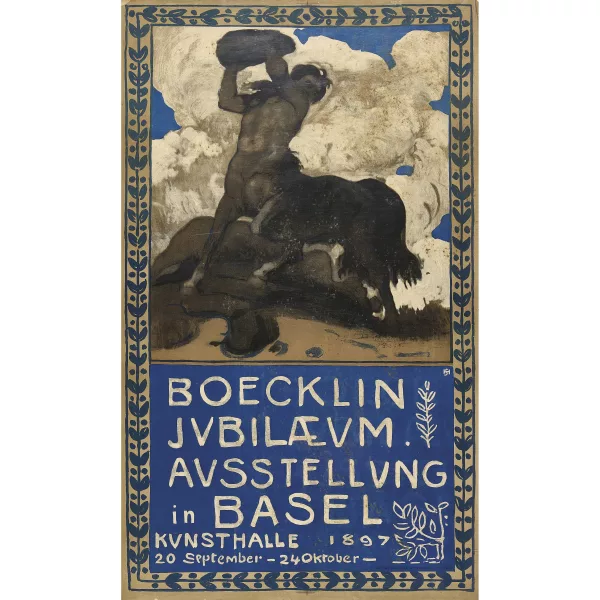 Hans Sandreuter — "Boecklin Jubilaeum Ausstellung in Basel Kunsthalle 1897".