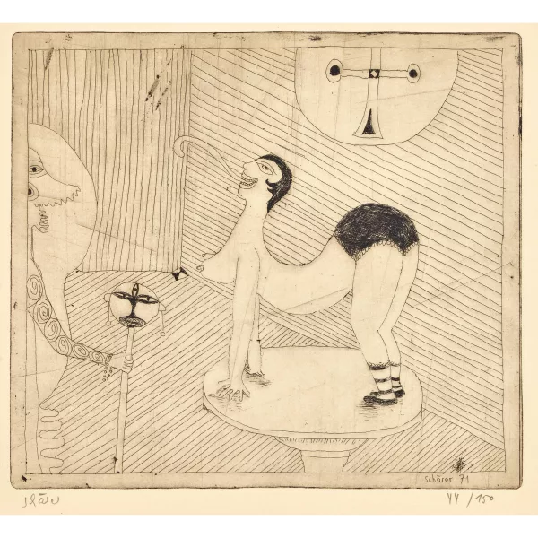 Hans Schärer — Konvolut.