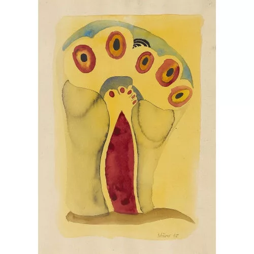 Hans Schärer — Skurrile Figur.