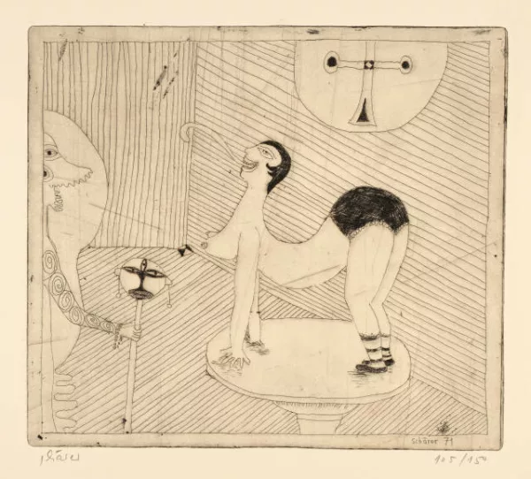 Hans Schärer — Tabledance