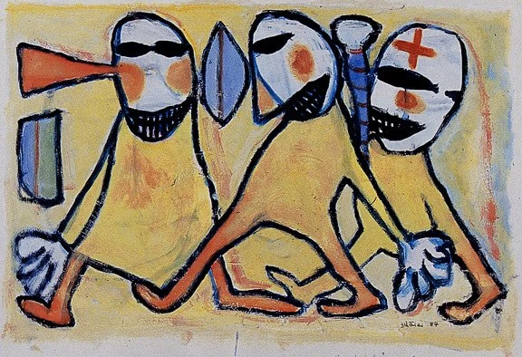 Hans Schärer — Ohne Titel, 1984