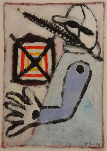 Hans Schärer — Ohne Titel, 1982