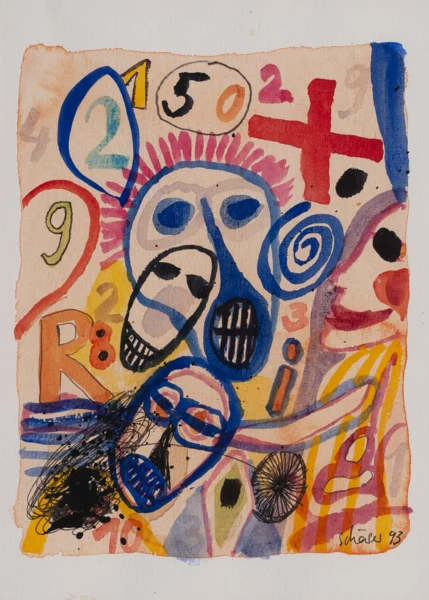 Hans Schärer — Ohne Titel, 1993