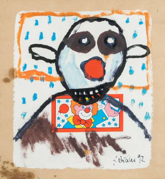 Hans Schärer — Clown