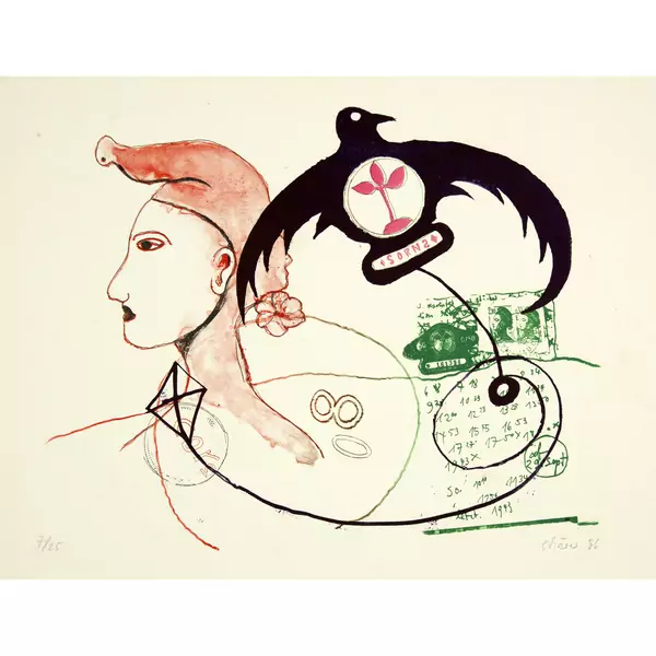 Hans Schärer — Marianne. - Blaukreuz. - EMPA. - Oser. - Ohne Titel — Galerie Kornfeld