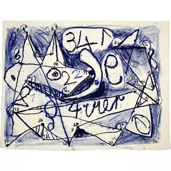 Hans Schärer — Ohne Titel (4 Zustandsdrucke) — Galerie Kornfeld