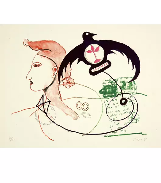 Hans Schärer — Marianne. - Blaukreuz. - EMPA. - Oser. - Ohne Titel — Galerie Kornfeld