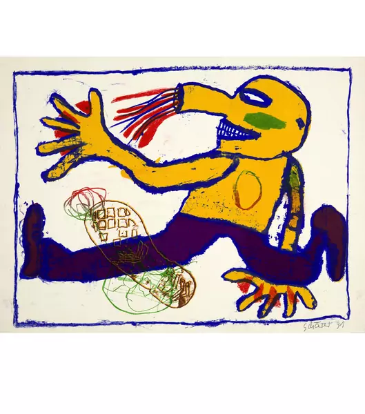 Hans Schärer — Ohne Titel (4 Zustandsdrucke) — Galerie Kornfeld