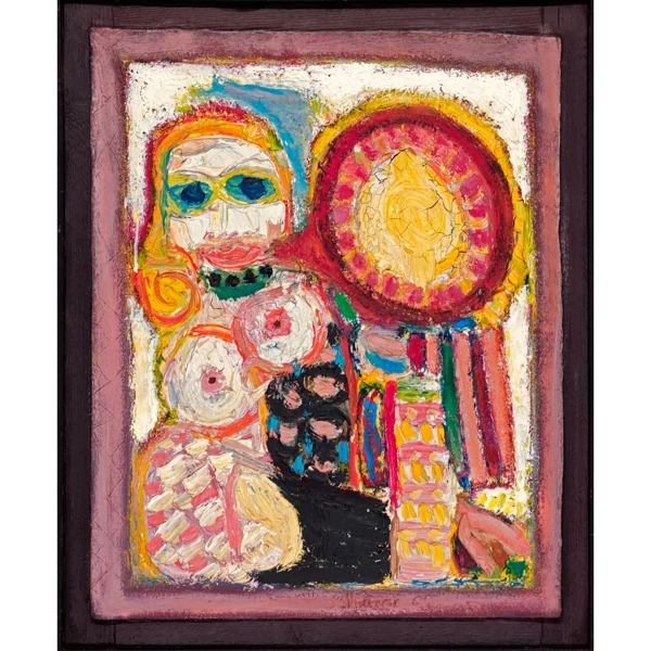 Hans Schärer — DIE FRAU MIT DER HALSKETTE, 1965 WOMAN WITH NECKLACE, 1965