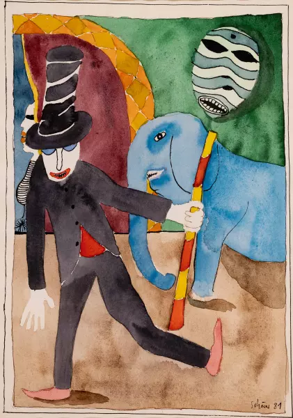 Der blaue Elefant
