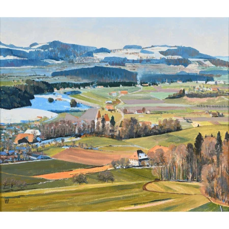 Vorfrühlingslandschaft