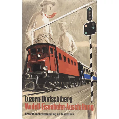 Hans Schilter — "Modell-Eisenbahn Ausstellung".
