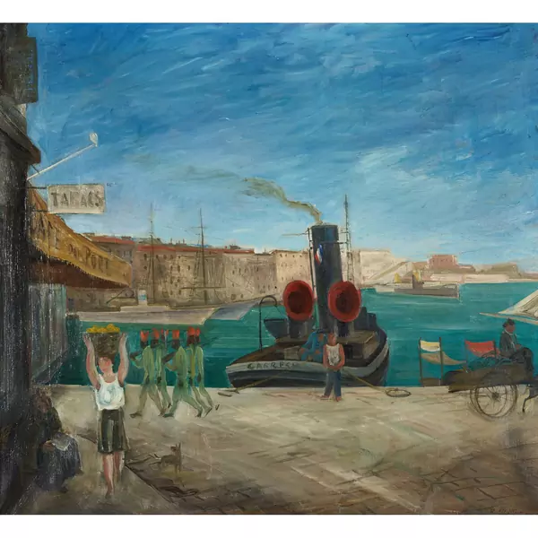 "Marseille. Vieux-Port"