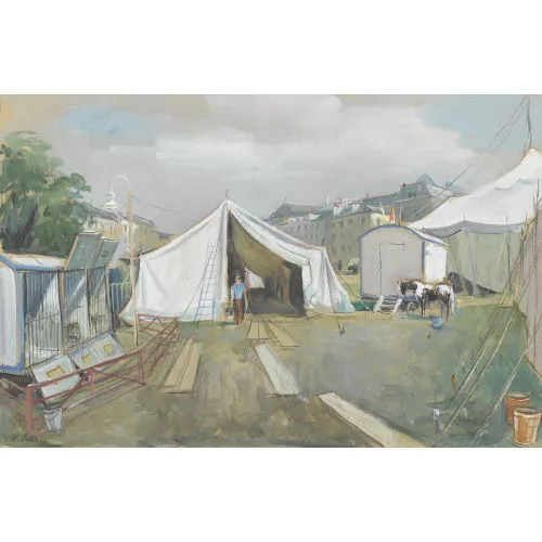 Hans Schoellhorn — "Circus in Genf".