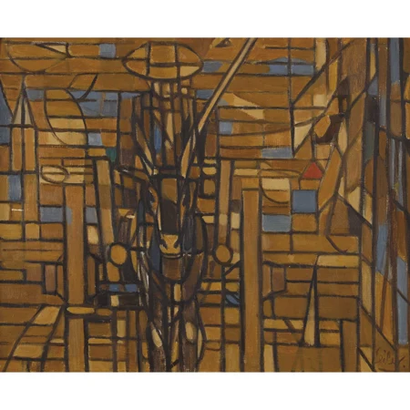 "Paysan avec l′âne"