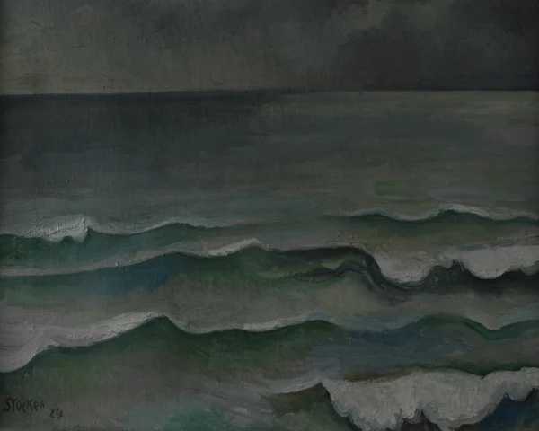 Hans Stocker — Meerbild, 1924