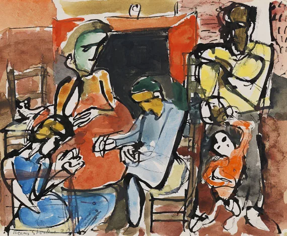 Hans Stocker — Interieur