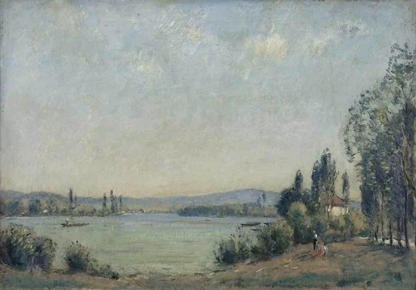 Hans Sturzenegger — Untersee mit Insel Werd