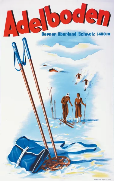 Hans Thöni — Adelboden Berner Oberland Schweiz 1400 m, 1940