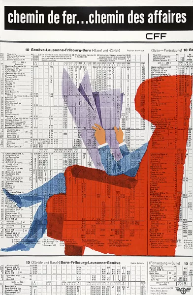Hans Thöni — chemin de fer...chemin des affaires, 1959