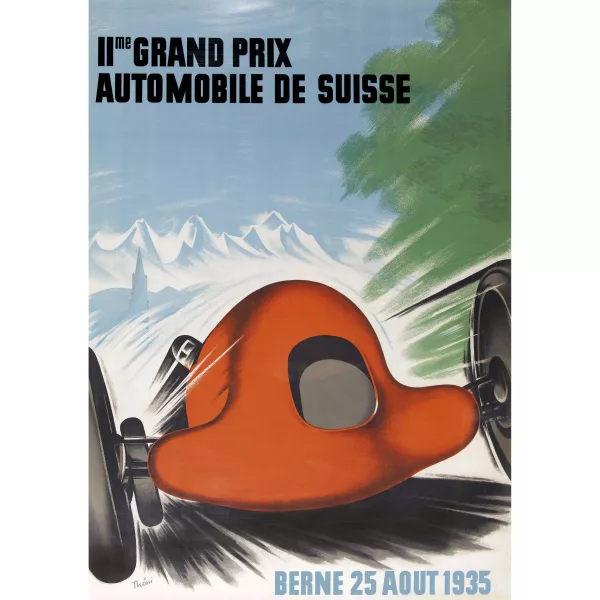 Hans Thöni — "IIme Grand Prix Automobile de Suisse, Berne 25 août 1935".