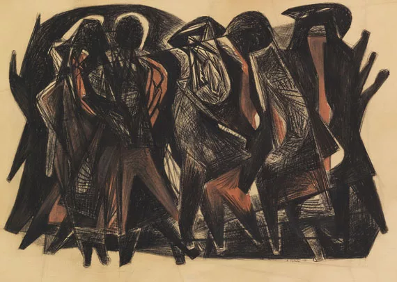 Hans Uhlmann — Ohne Titel (Figurale Komposition)