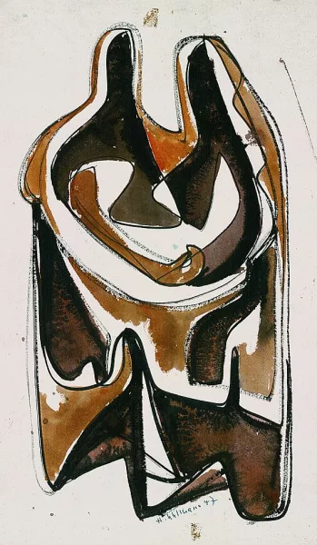Hans Uhlmann — Zwei Figuren