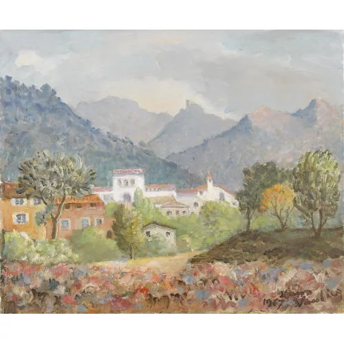 Hans Vautier — "Südfranzösische Landschaft".