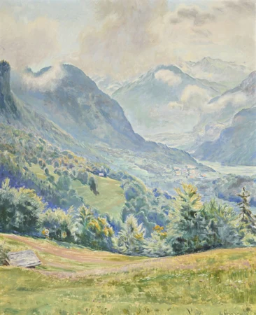 Paysage alpestre bernois