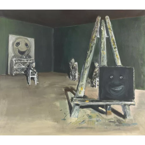 Hans Witschi — "Atelierbild".